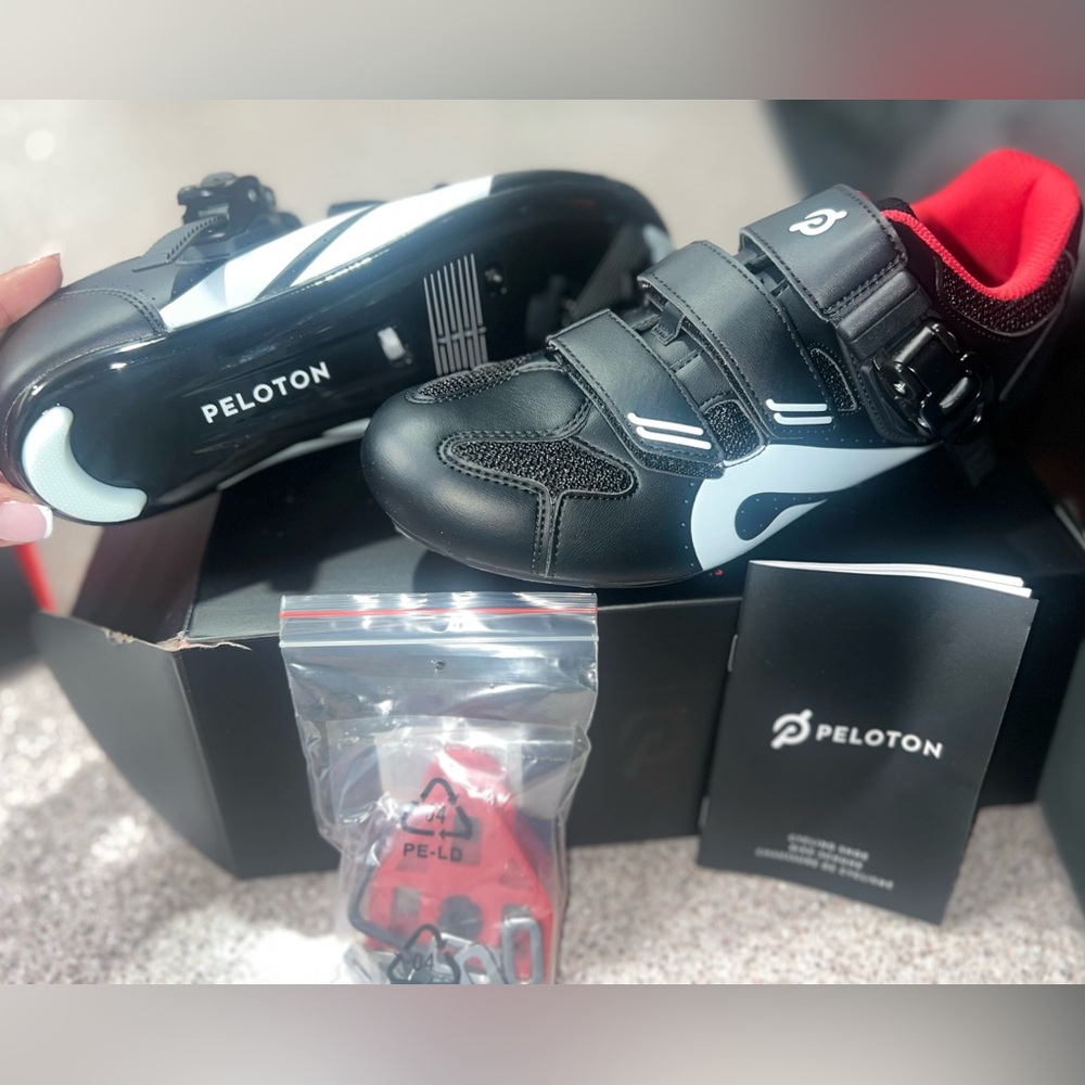 Original Peloton  Black Cycling Shoes